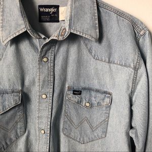 Vintage Wrangler Button-down